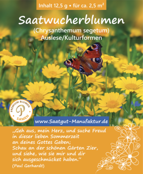 Saatwucherblumen (Chrysanthemum segetum)